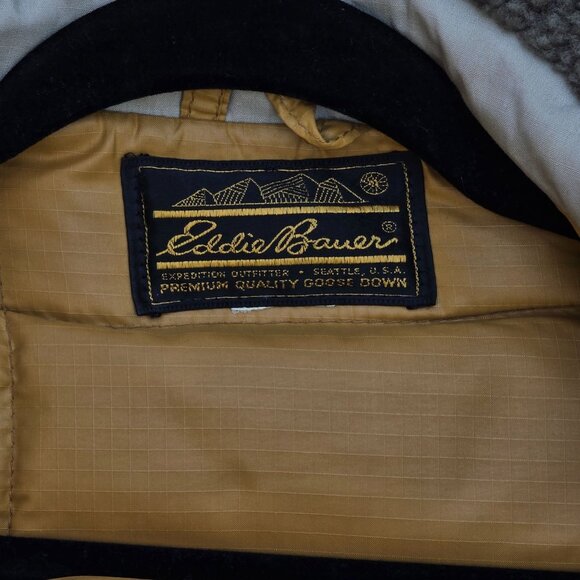 Vintage 70's Eddie Bauer Premium Goose Down Expedition Parka Jacket Mens Sz XL - Picture 4 of 15
